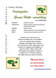 Groene Halten_affiche